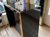 Design toonbank/receptiebalie met 2 barkrukken - afbeelding 1 van  2