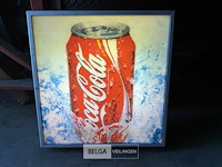 Design verlichting coca-cola 50x50 cm - afbeelding 1 van  2