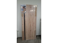 Designdeur - volledige set - afgewerkte folie eik - afbeelding 1 van  5