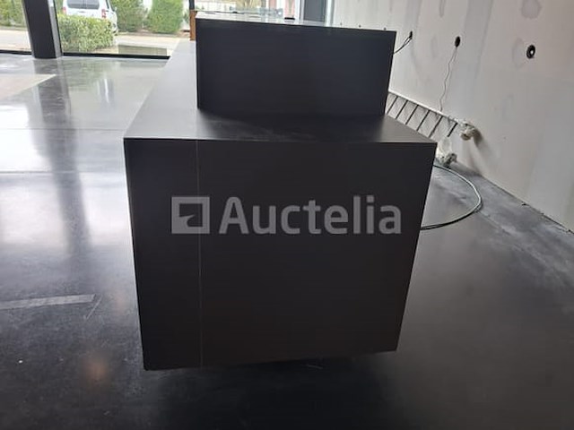 Designer houten receptiebalie - afbeelding 4 van  4