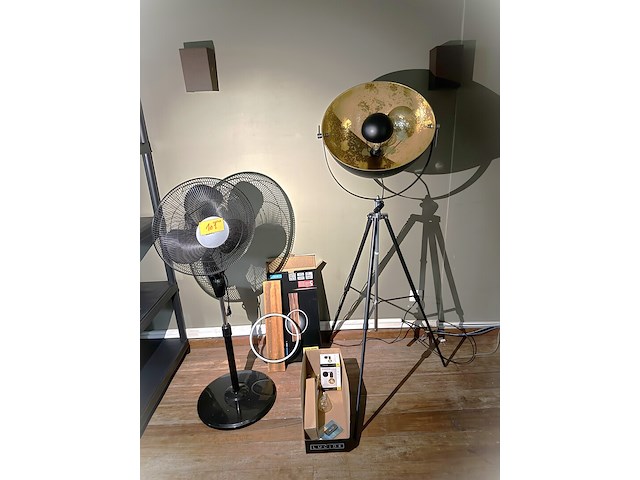 Designlamp, ventilator, verlichting - afbeelding 1 van  6