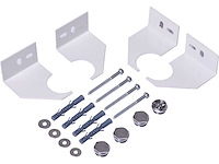 Designradiator ovaal dubbel 1800x354mm 12 tubes 1230 watt wit - afbeelding 3 van  4