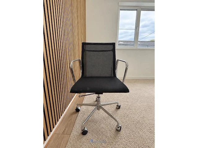 Designseats a117 mesh bureaustoel – zwart - afbeelding 1 van  5