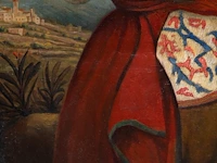 Desiré mergaert (act.1865-1890), 'la pascuccia', 1866, oil on canvas 90 x 62 cm. (35.42 x 24.41 in.), frame: 118 x 90 cm. (46.46 x 35.42 in.) - afbeelding 7 van  7