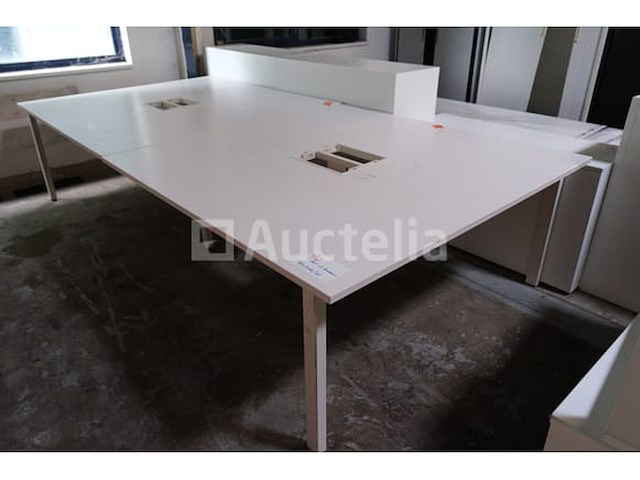 Desk bench 4 stations - afbeelding 1 van  6