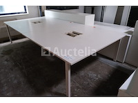 Desk bench 4 stations - afbeelding 1 van  6