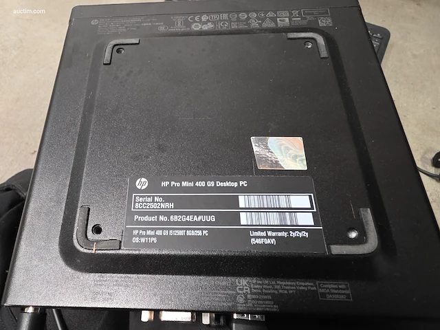 Desktop pc hp pro mini 400 g9 desktop pc - afbeelding 3 van  6