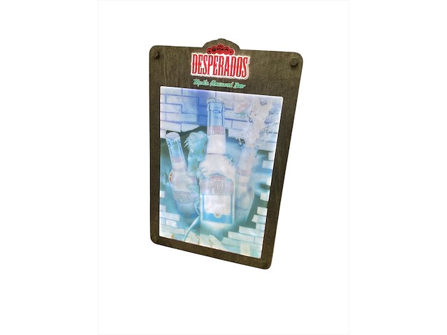 Desperados - reclamebord met led verlichting - 52 x 35 cm. - afbeelding 1 van  4