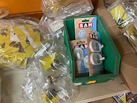 Deur stoppers koperen letters scharnieren - afbeelding 3 van  11
