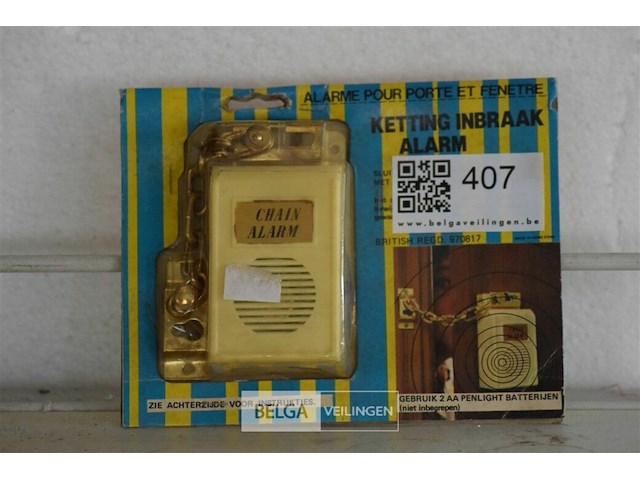 Deuralarm op batterij - afbeelding 1 van  3