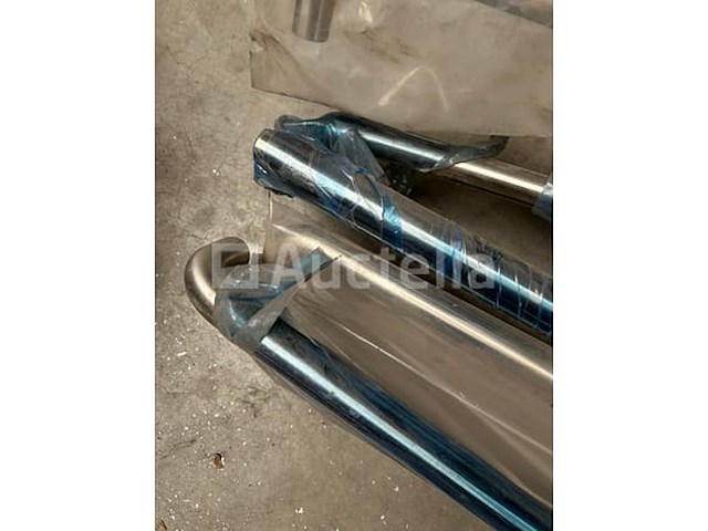 Deurbeslag inox + deurpompen - afbeelding 2 van  8