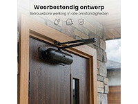 Deurdranger - hydraulisch en verstelbaar - deurdrangers voor binnen - tot 60 kg - geruisloos sluiten - afbeelding 5 van  6