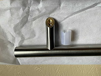 Deurgreep t-model 500mm in roestvrijstaal met schuine voeten - afbeelding 8 van  11