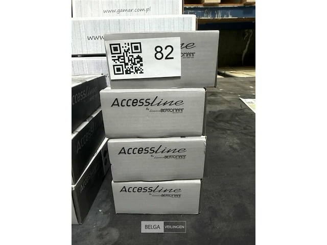 Deurklink mat zwart assessline (4x) - afbeelding 5 van  5