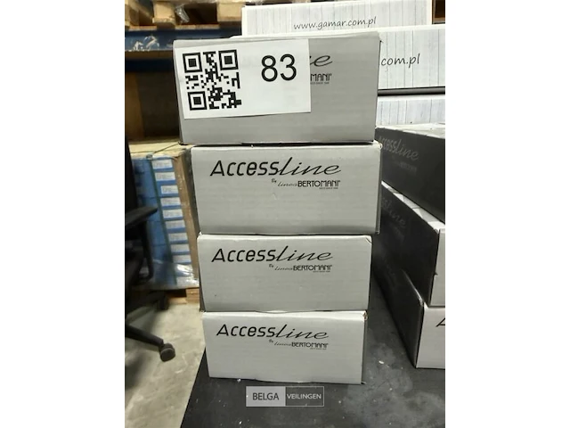 Deurklink mat zwart assessline (4x) - afbeelding 5 van  5