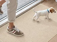 Deurmat beige 92*142cm - afbeelding 1 van  3