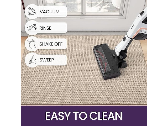 Deurmat beige 92*142cm - afbeelding 3 van  3