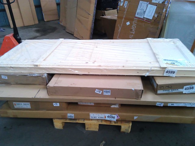 Deurset sparrenhaagbeuk h.204 x b.73 cm, links duwen - afbeelding 5 van  5
