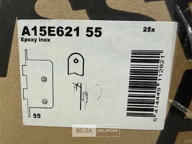 Deursloten abloy, ± 25 stuks - afbeelding 3 van  4