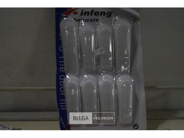 Deurstoppers, 4 vullingen breekmes en 6 div verfborstels - afbeelding 2 van  4