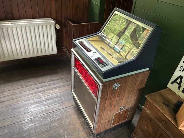 Deutsche wurlitzer gmbh c110 jukebox - afbeelding 2 van  9