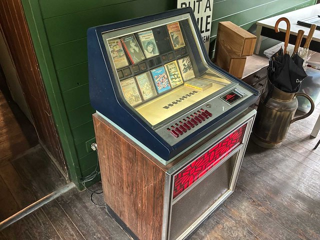 Deutsche wurlitzer gmbh c110 jukebox - afbeelding 3 van  9