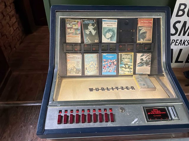 Deutsche wurlitzer gmbh c110 jukebox - afbeelding 4 van  9