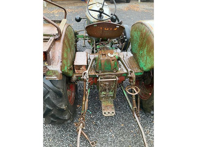 Deutz - 1958 - d25s - tweewielaangedreven landbouwtractor - afbeelding 1 van  10