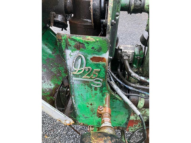 Deutz - 1958 - d25s - tweewielaangedreven landbouwtractor - afbeelding 9 van  10