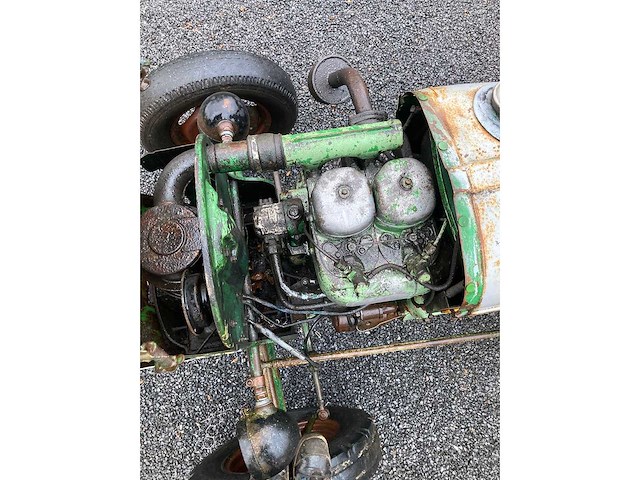 Deutz - 1958 - d25s - tweewielaangedreven landbouwtractor - afbeelding 10 van  10