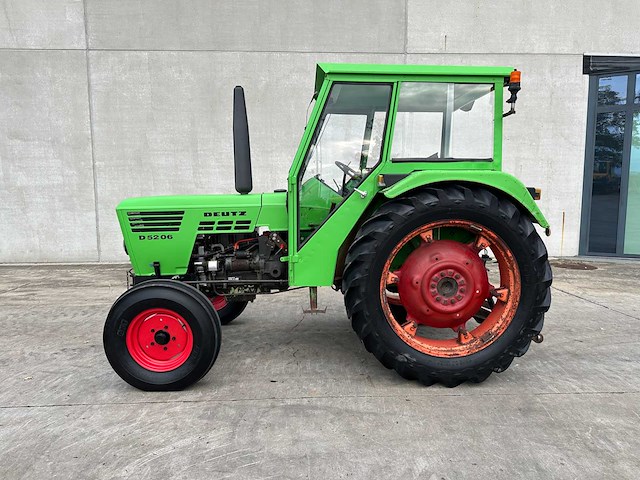 Deutz - 1978 - d5206 - tweewielaangedreven landbouwtractor - afbeelding 25 van  27