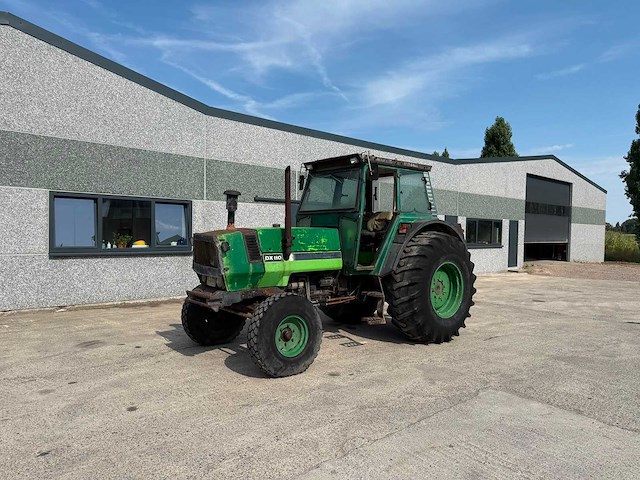 Deutz - 1985 - dx 110 - tweewielaangedreven landbouwtractor - afbeelding 1 van  24
