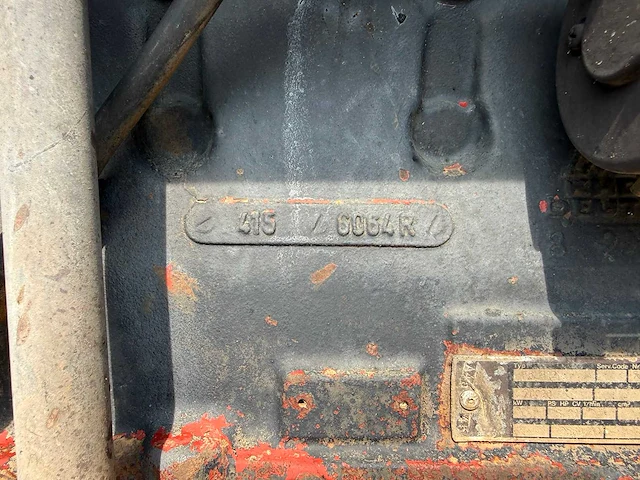 Deutz - 1985 - dx 110 - tweewielaangedreven landbouwtractor - afbeelding 10 van  24