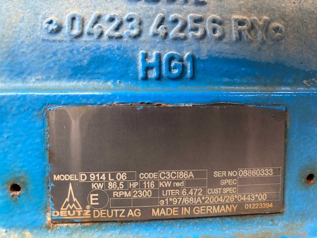 Deutz - d 914 l 06 - onderdeel - afbeelding 6 van  7