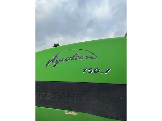 Deutz agrotron 150.7 4wd tractor - afbeelding 9 van  11