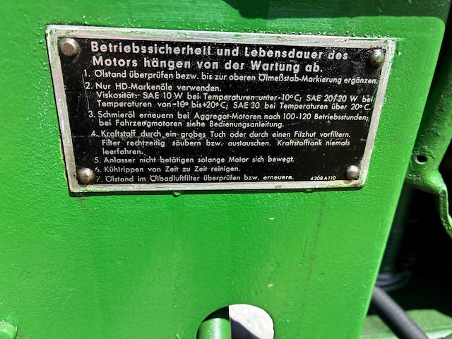 Deutz f1l712u antieke tractor - afbeelding 9 van  20