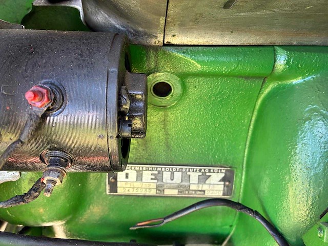 Deutz f1l712u antieke tractor - afbeelding 10 van  20
