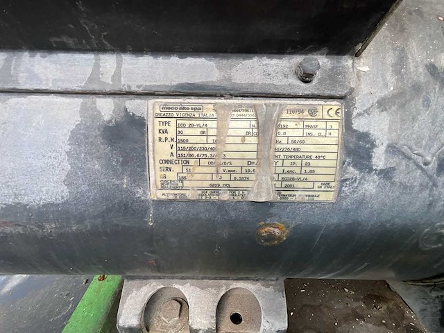 Deutz f3l912 mobiele dieselgenerator gmi 32 kva - 29h - afbeelding 7 van  26