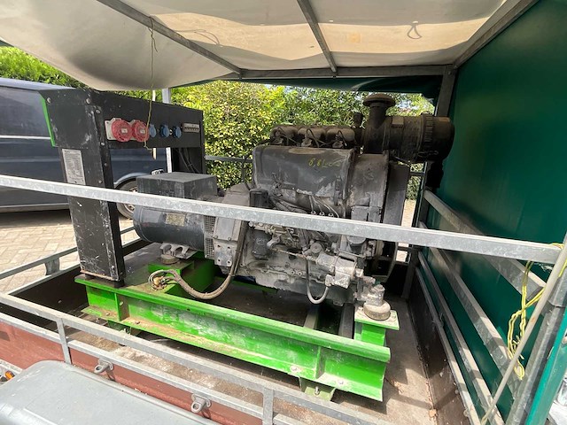 Deutz f3l912 mobiele dieselgenerator gmi 32 kva - 29h - afbeelding 3 van  26