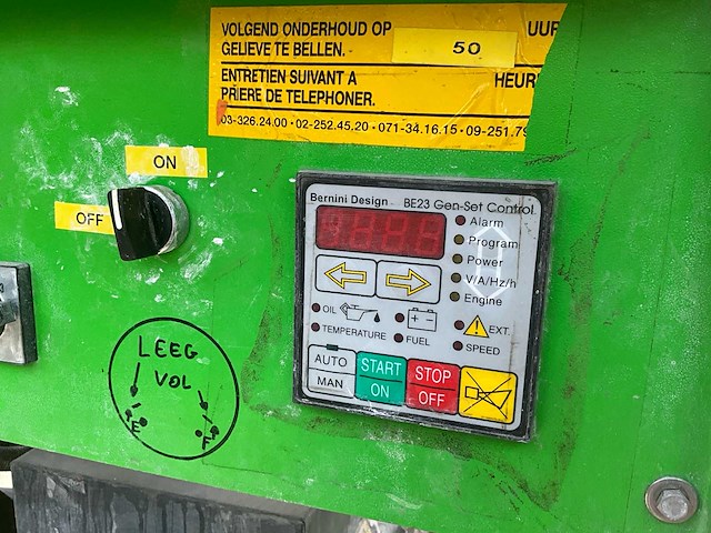 Deutz f3l912 mobiele dieselgenerator gmi 32 kva - 29h - afbeelding 10 van  26
