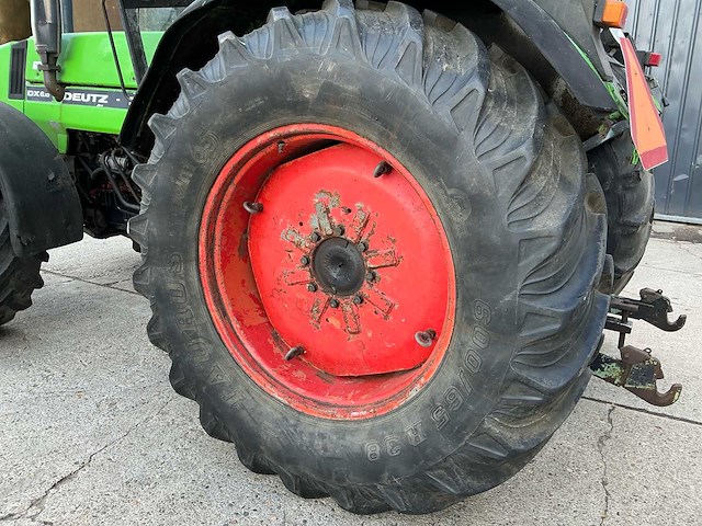 Deutz-fahr - 1987 - dx6.10 - vierwielaangedreven landbouwtractor - afbeelding 3 van  21