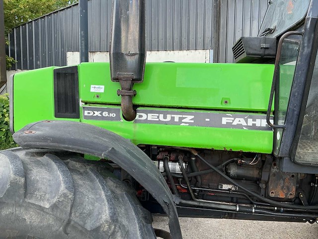 Deutz-fahr - 1987 - dx6.10 - vierwielaangedreven landbouwtractor - afbeelding 6 van  21