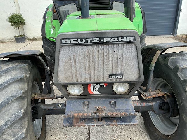 Deutz-fahr - 1987 - dx6.10 - vierwielaangedreven landbouwtractor - afbeelding 10 van  21