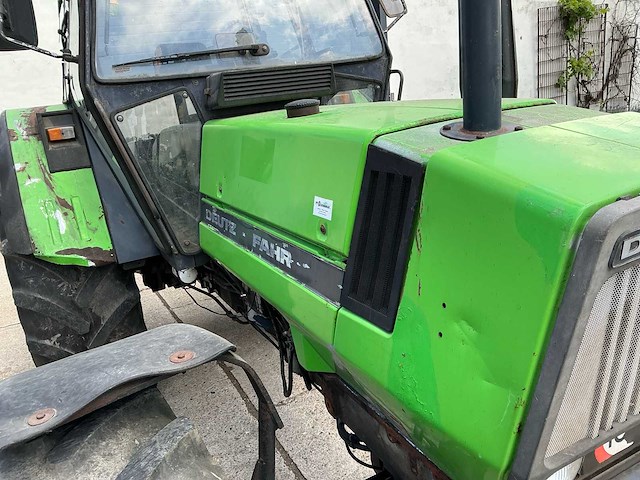 Deutz-fahr - 1987 - dx6.10 - vierwielaangedreven landbouwtractor - afbeelding 11 van  21