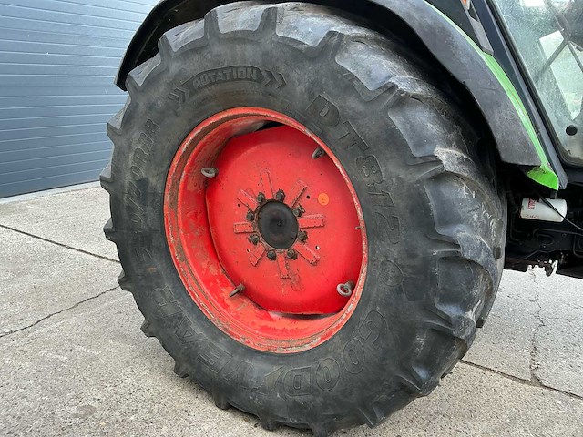 Deutz-fahr - 1987 - dx6.10 - vierwielaangedreven landbouwtractor - afbeelding 1 van  11