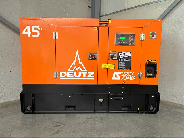 Deutz — leroy-somer 45 kva noodstroomaggregaat - afbeelding 12 van  42