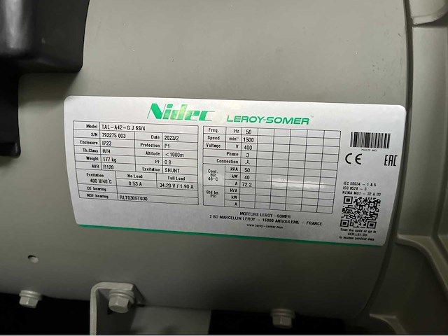 Deutz — leroy-somer 55 kva noodstroomaggregaat - afbeelding 18 van  39