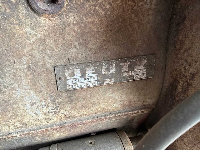 Deutz tractor motor - afbeelding 5 van  7
