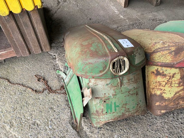 Deutz tractor motorkap (5x) - afbeelding 2 van  5