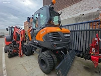 Develon dx57w-7 mobiele graafmachine 2024